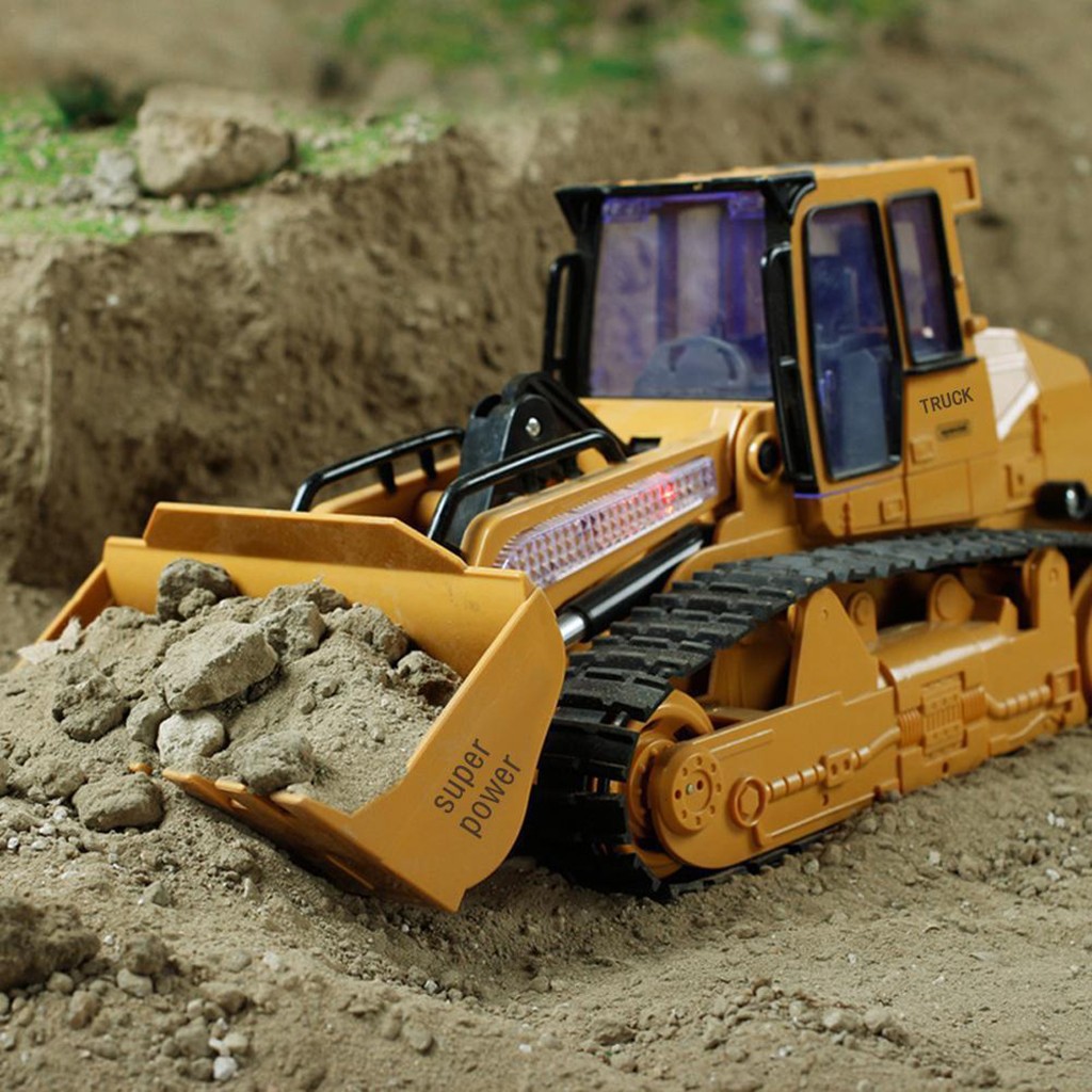 large remote control excavator