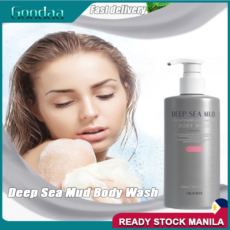 300ML deep sea mud body washdeep sea mud body wash korean/vulcanic mud