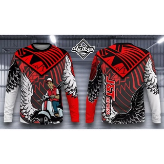 New2021 Jersey Corner J&T EXPRESS Motorcycle Riders Full Sublimation Long Sleeves #5