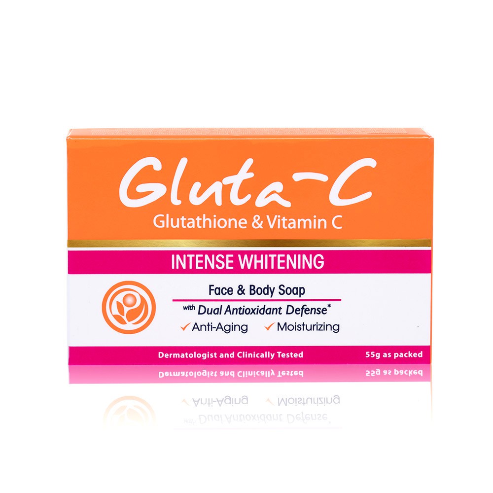 GlutaC Intense Whitening Dual Antioxidant Soap 55g Shopee Philippines
