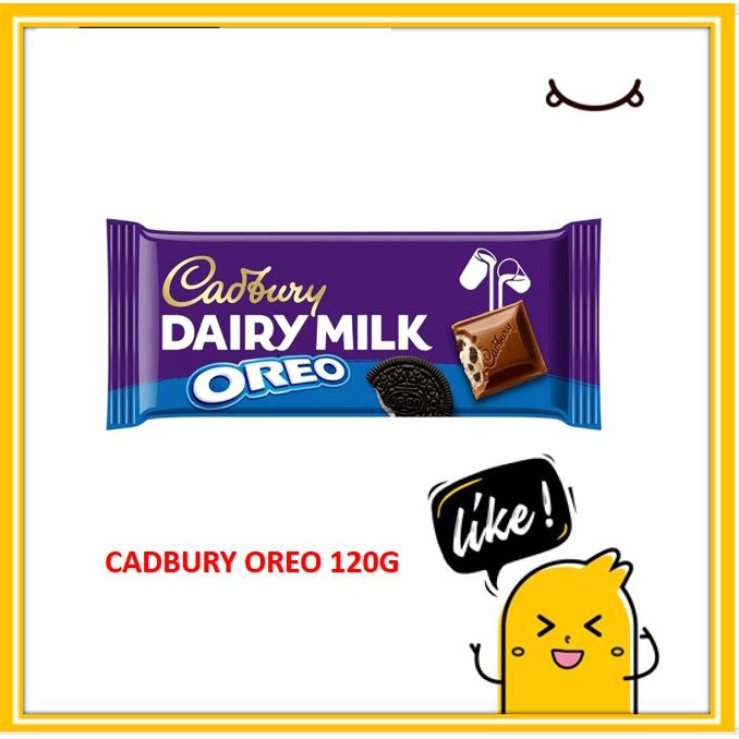 Cadbury Dairy Milk Oreo 120g Shopee Philippines