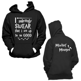 mischief managed hoodie