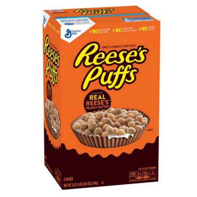 Reese's Puffs Cereals - 2 Bags Inside | Shopee Philippines