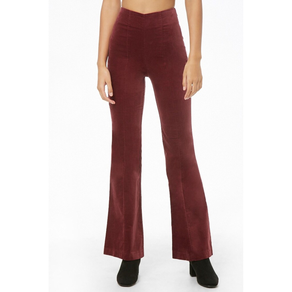 women's corduroy flare pants