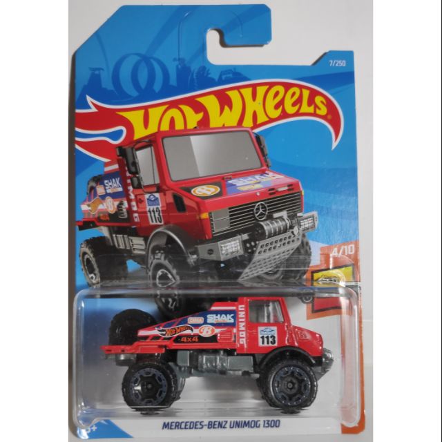 mercedes benz unimog hot wheels