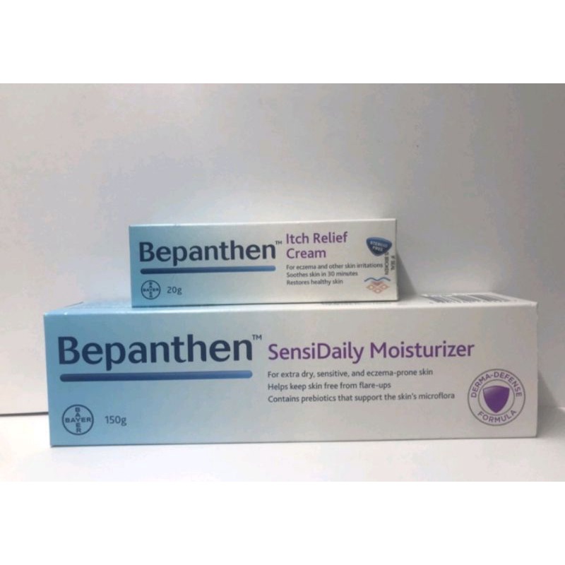 BEPANTHEN For Eczema Management (Sensidaily Moisturizer 150g / Itch