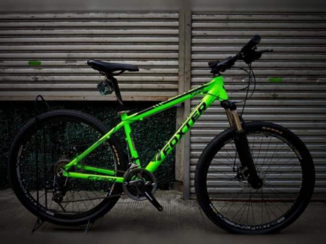 foxter bike neon green