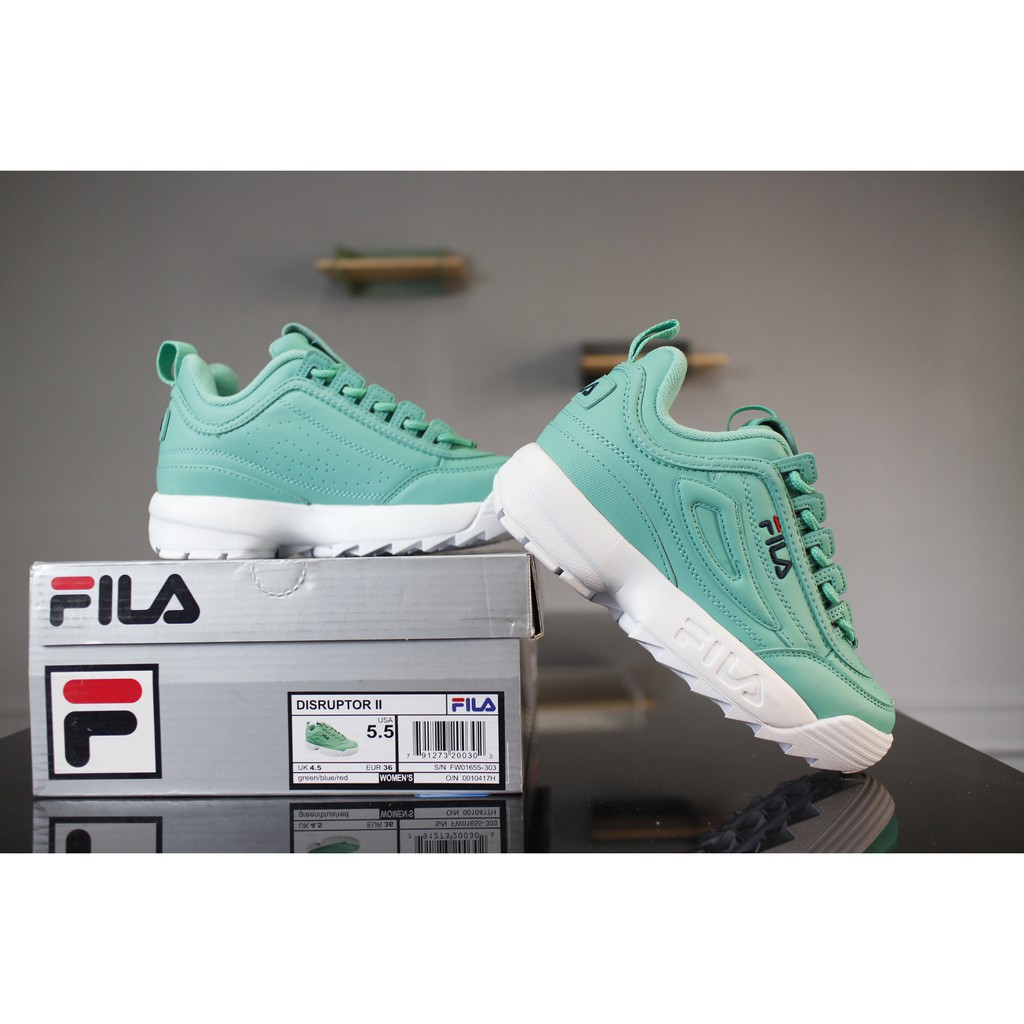 fila disruptor mint green