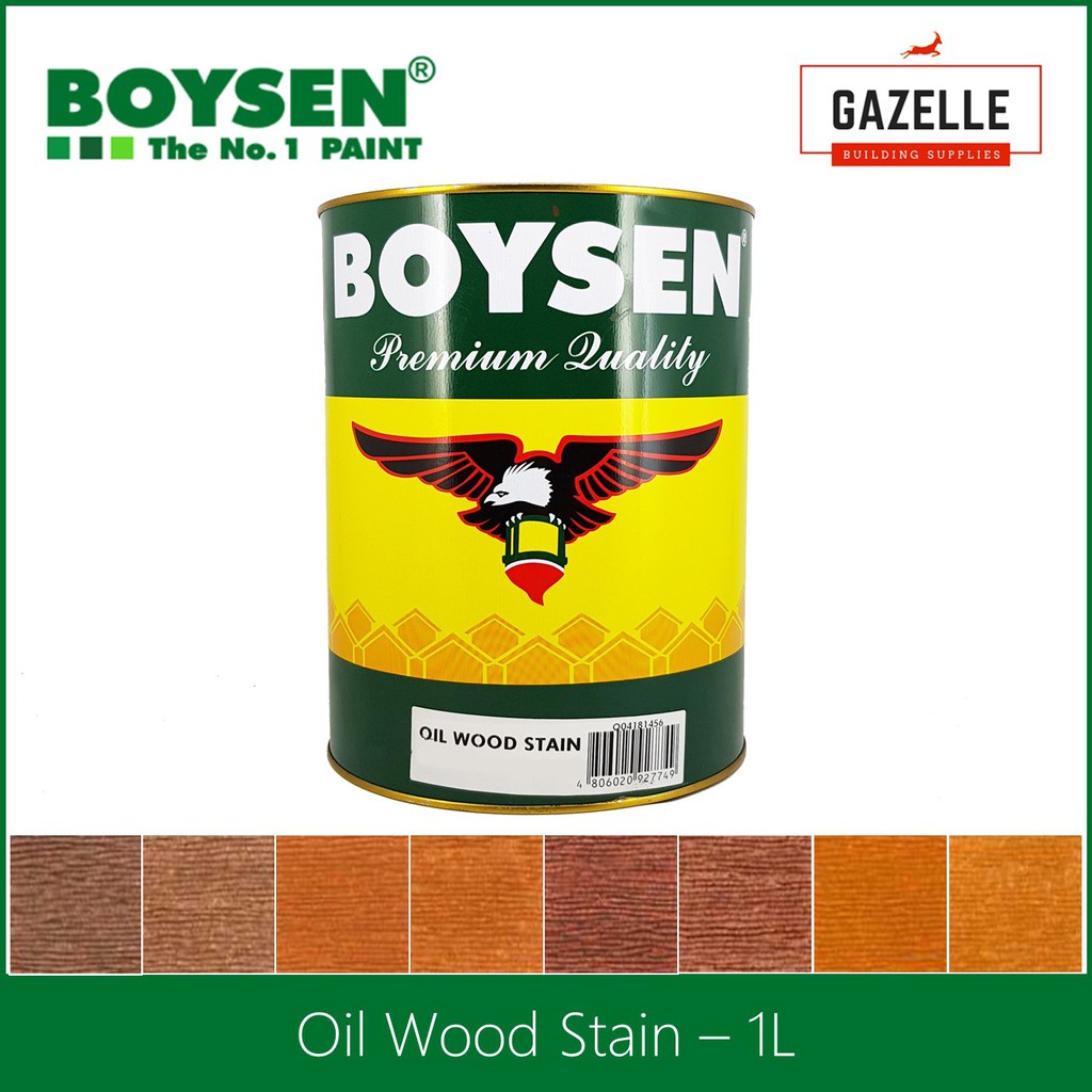 Original Boysen Oil Wood Stain - 1L | Shopee Philippines