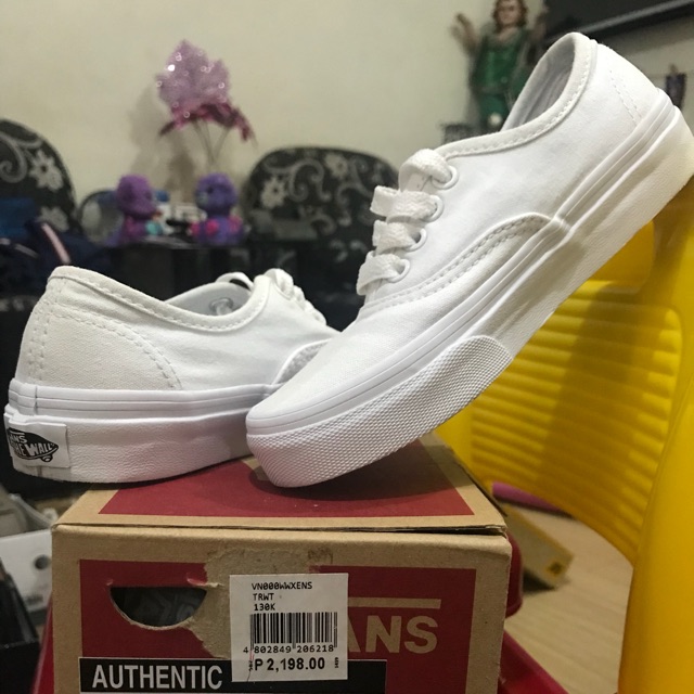 Vans White Sneakers | Shopee Philippines