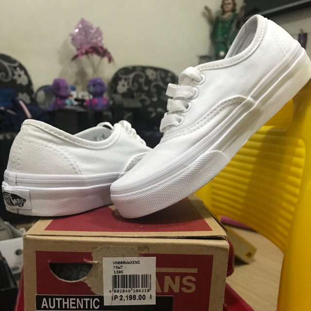 vans authentic all white philippines