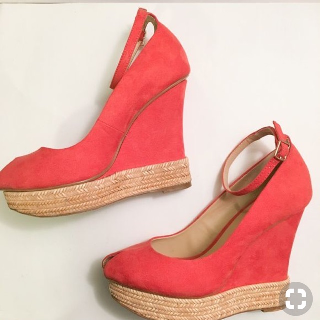 zara espadrille wedges