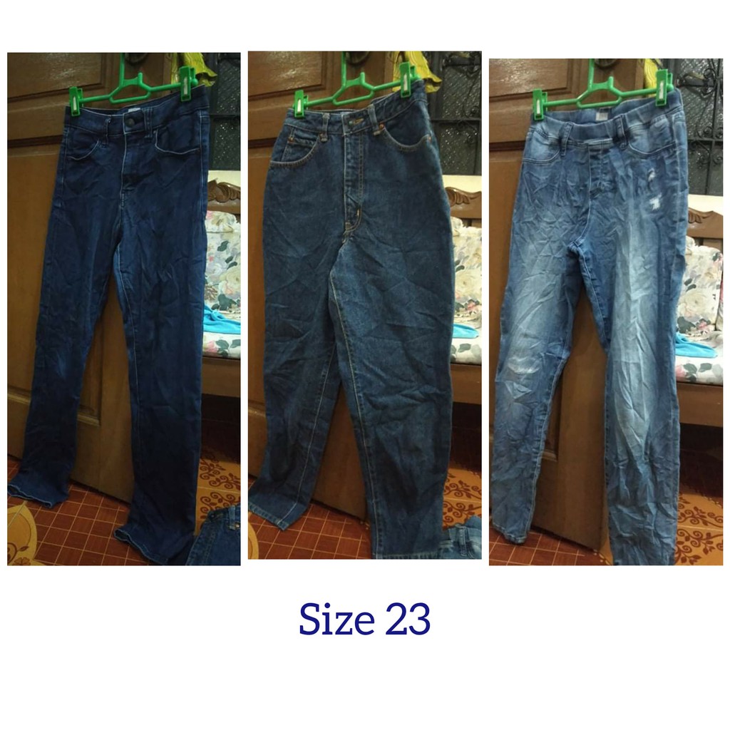 size 23 jeans