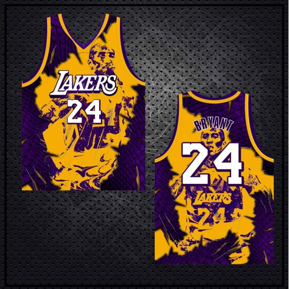 lakers sublimation jersey