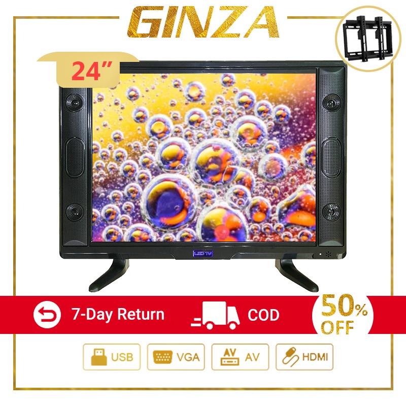 GINZA 24 Inch TV 32 Inch tv Flat Screen TV LED TV Not Smart TV