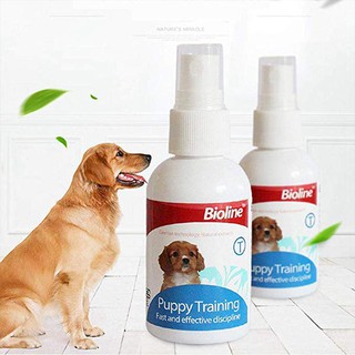 Bioline Puppy Potty Training Spray 50ml - Bioline Puppy Training Potty Spray Inducer 50ml