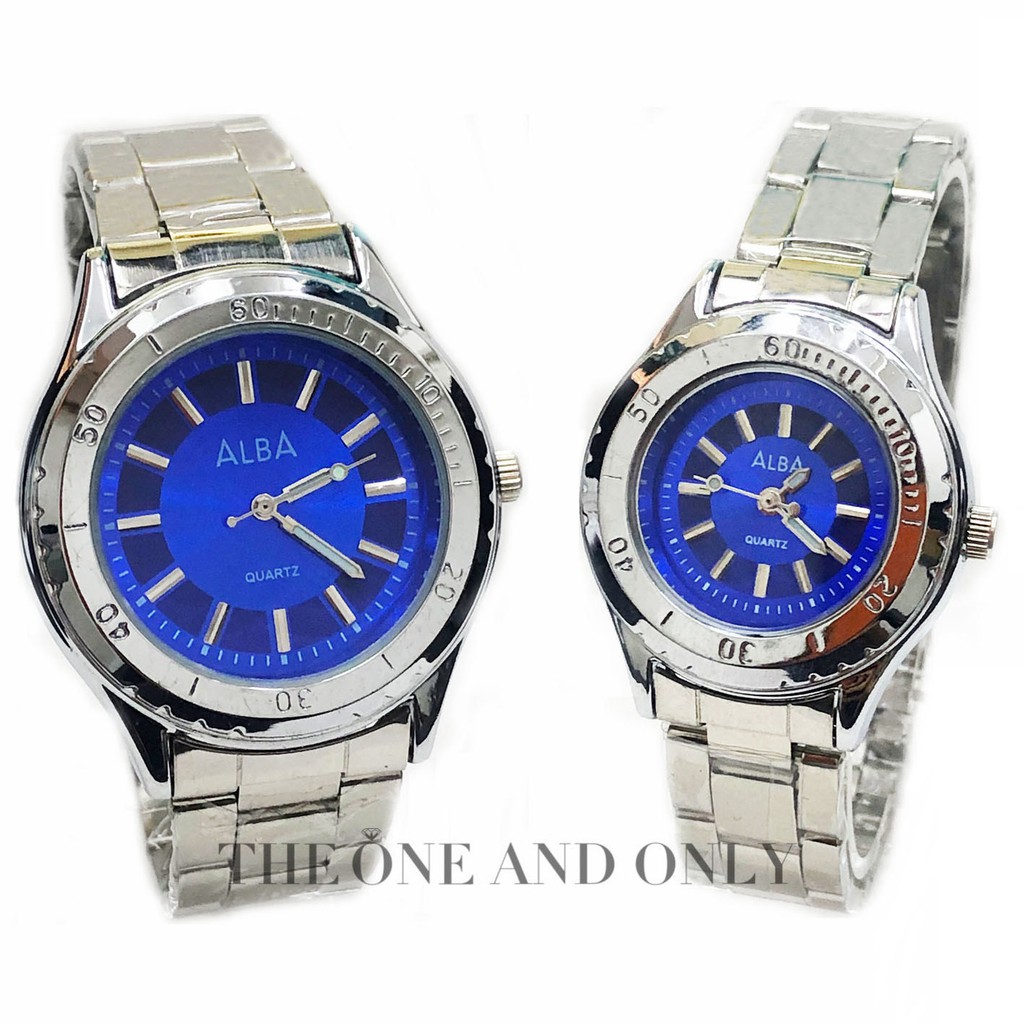 alba stainless steel watch price