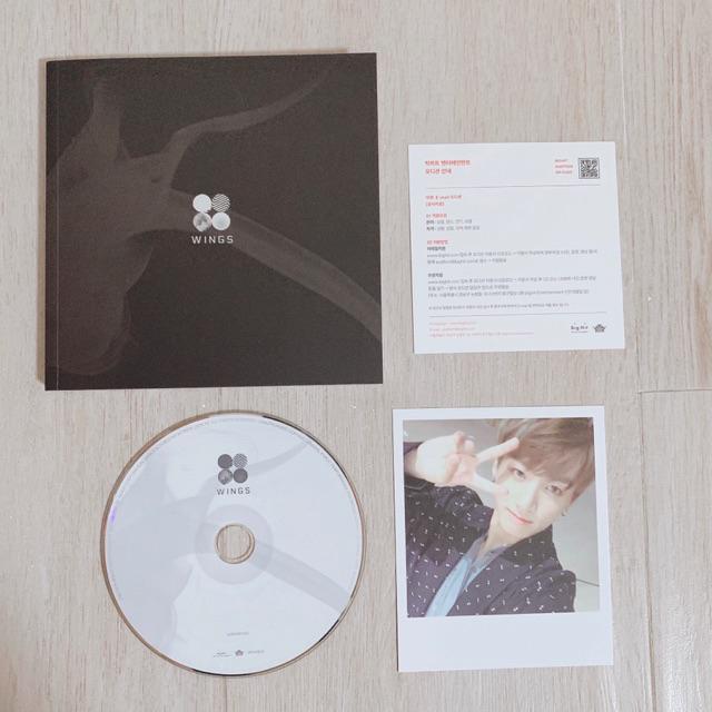 Bts 2nd Album Wings With Polaroid Shopee Philippines