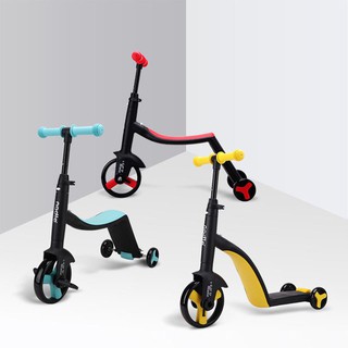 balance bike and scooter
