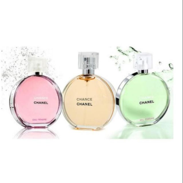 Chanel Perfume Gift Set For Women 3in1 Pink, Green , Gold | Shopee  Philippines