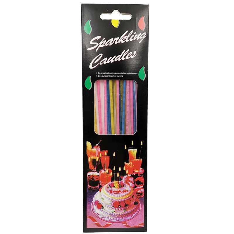 Birthday Sparkling fountain candle happy birthday candle party needs