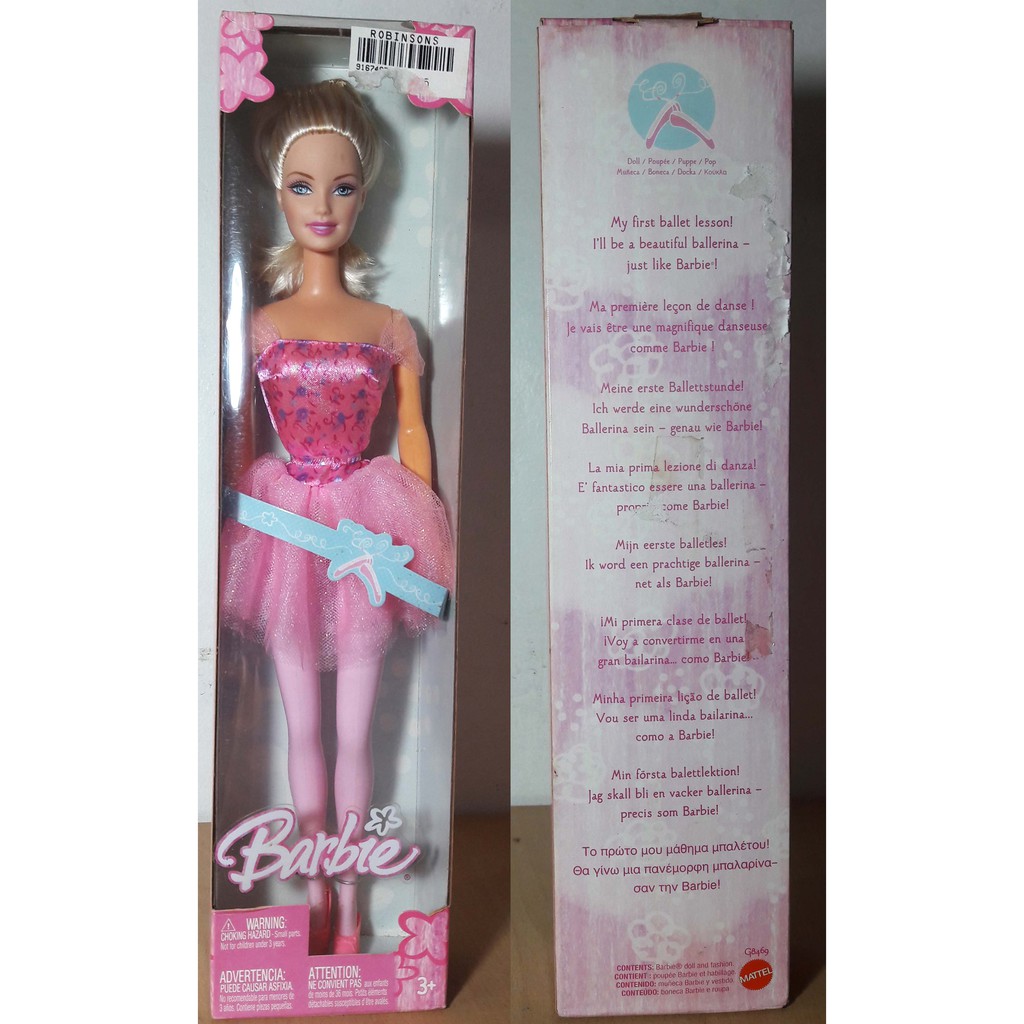 my first ballerina barbie