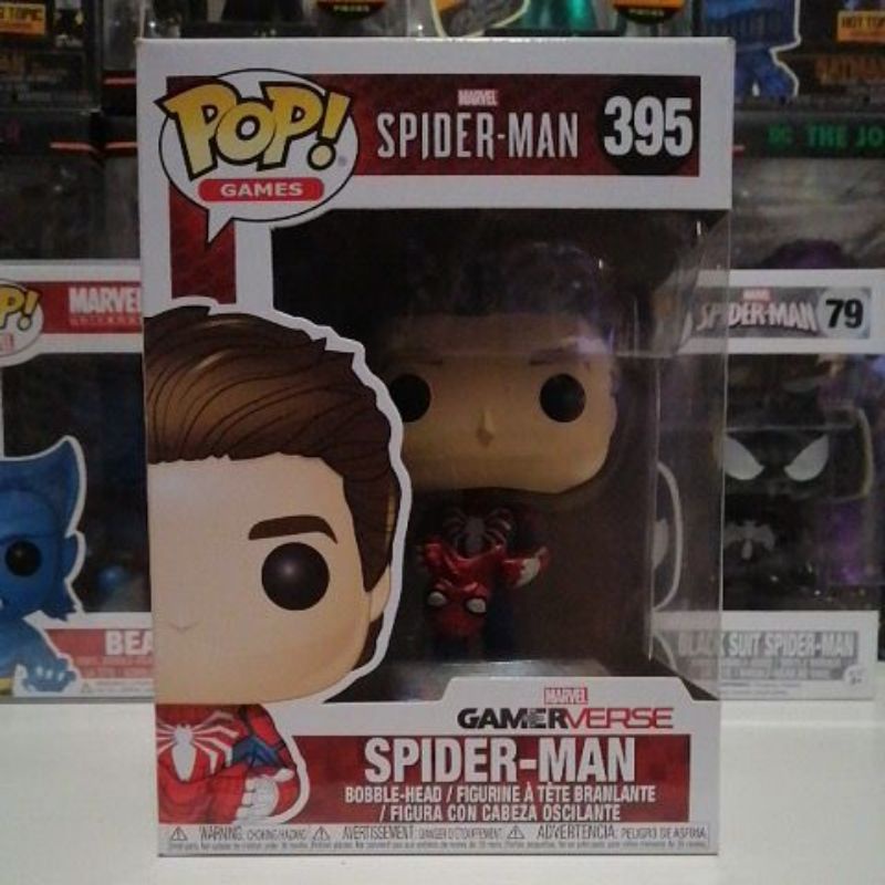 Spider-Man (Gamerverse)(Unmasked) Funko Pop! - Authentic with Boss  Protector | Shopee Philippines