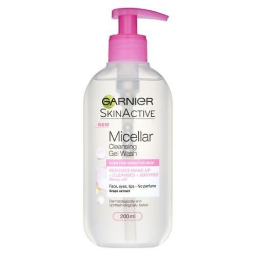 garnier micellar gel wash