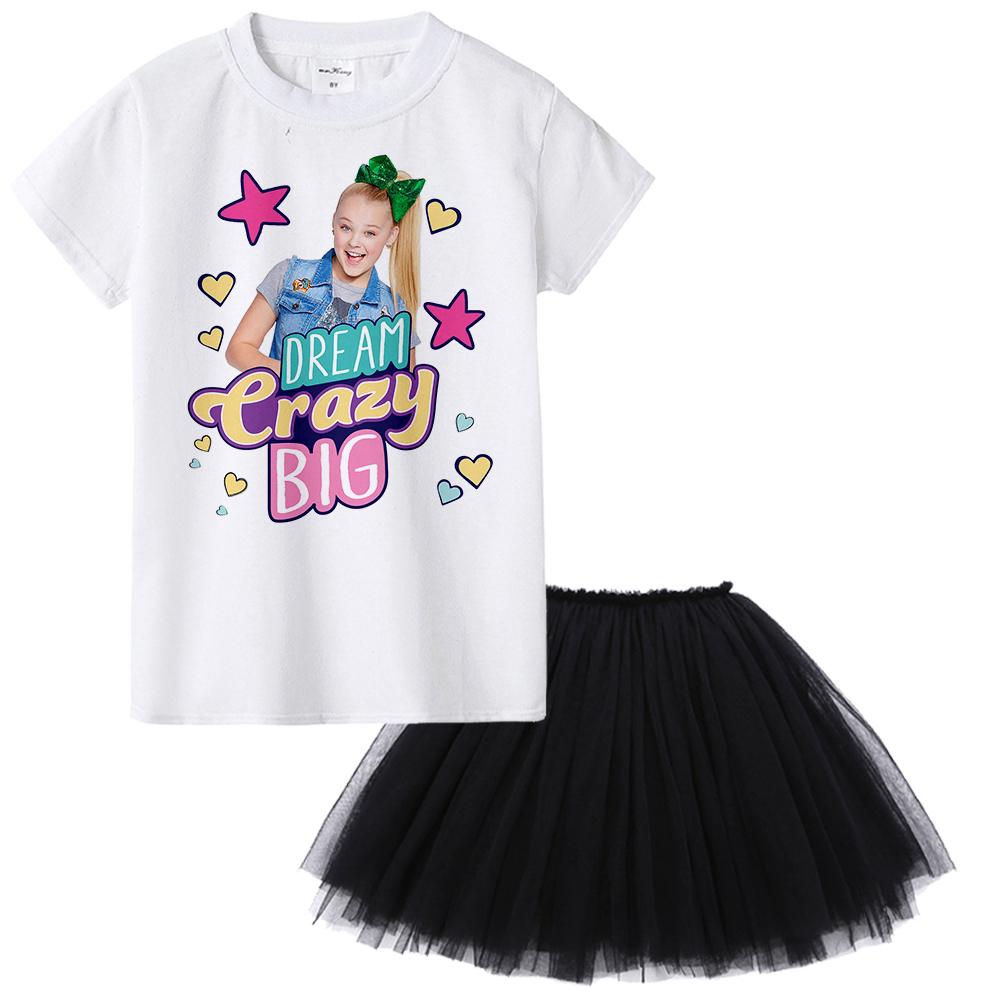Kids Girls Jojo Siwa Girl T Shirt Fashion Kids Short Sleeve Summer T Shirts Shopee Philippines - roblox free jojo clothes