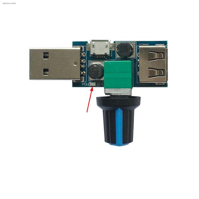 USB fan speed regulator wind speed and air volume regulator cooling
