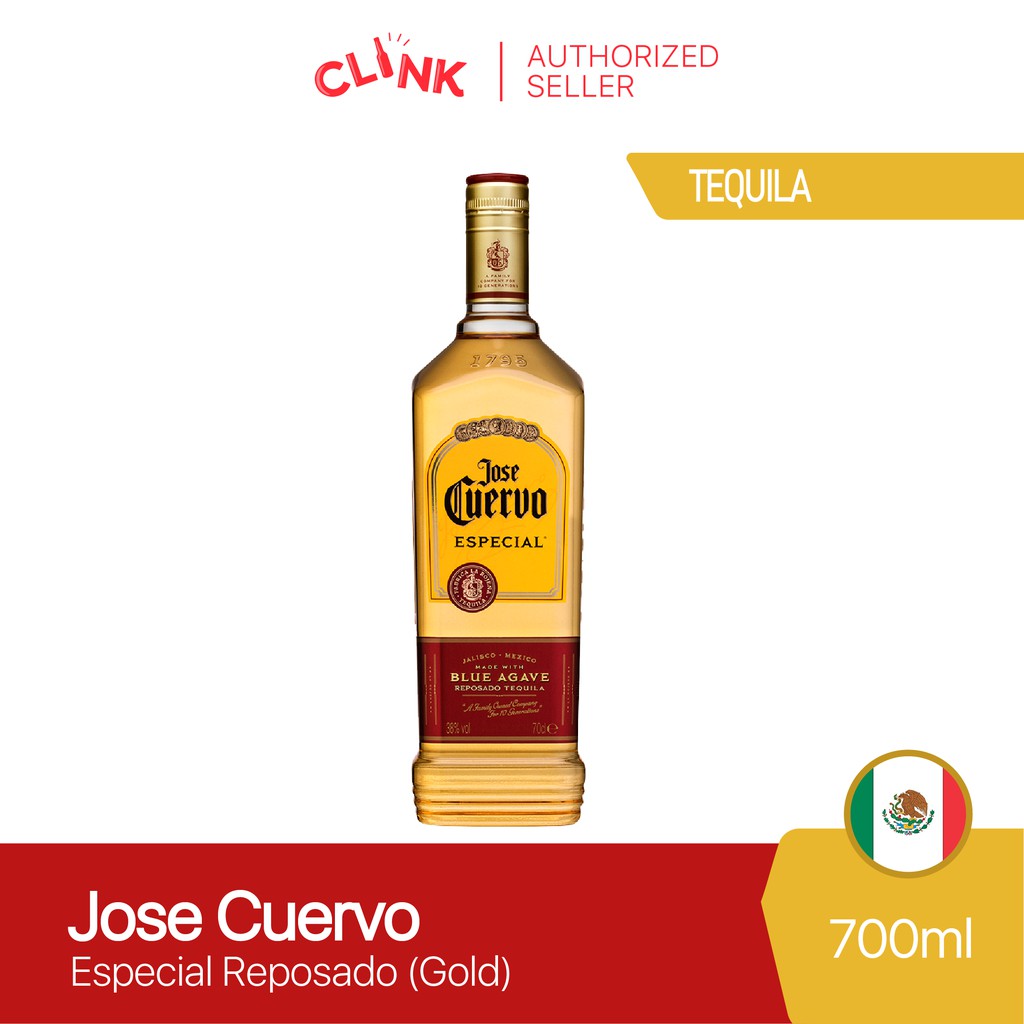 Jose Cuervo Especial Tequila Reposado Gold 700ml Shopee Philippines