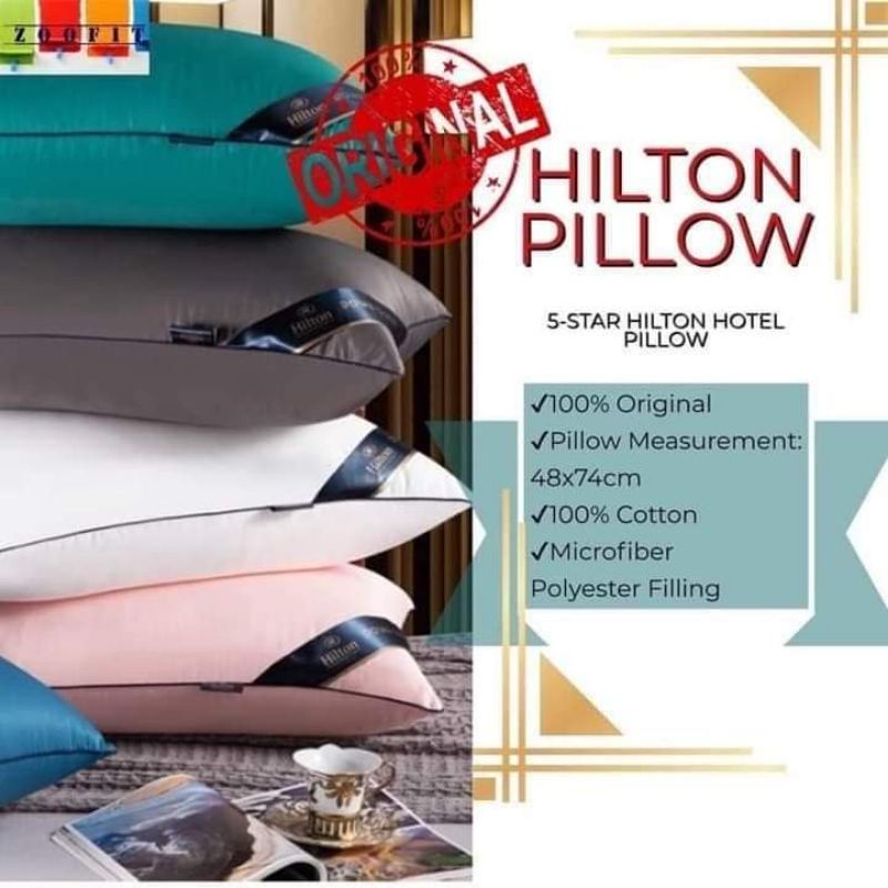 HILTON PILLOWS (Limited Edition) Shopee Philippines