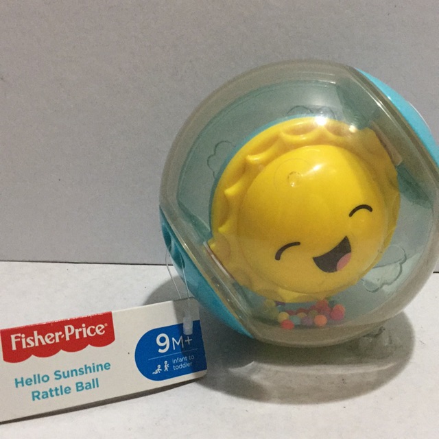 fisher price hello sunshine rattle ball