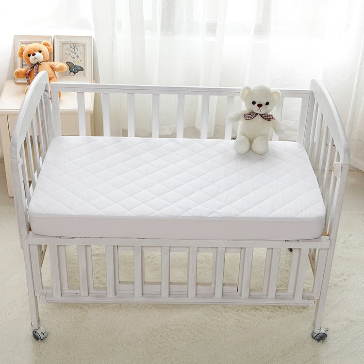 Baby Crib Bed Waterproof Mattress Protector Anti Mite Bed Mattress Cover