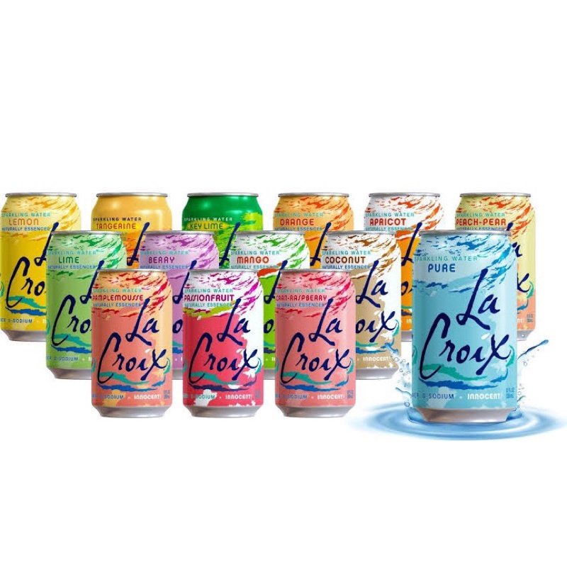 La Croix Lemon Sparkling Water 355ml Shopee Philippines