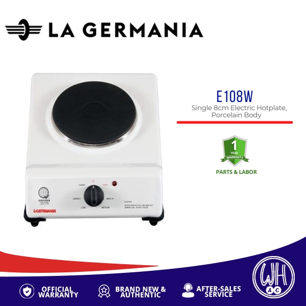 La Germania E108W Single Burner 8cm Electric Stove Shopee Philippines