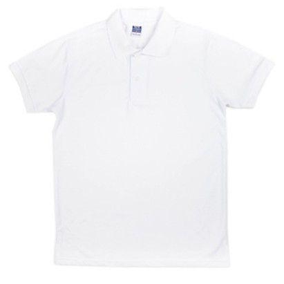 polo shirt white plain