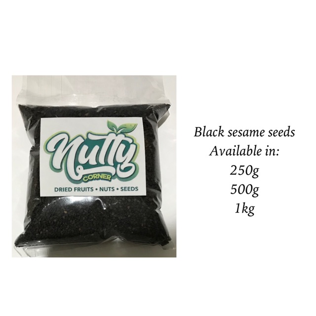 Black sesame seeds (250g,500g,1kg) Shopee Philippines
