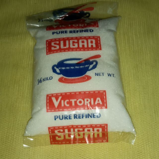 Victoria Pure Refined Sugar 1/4 (250g) Shopee Philippines