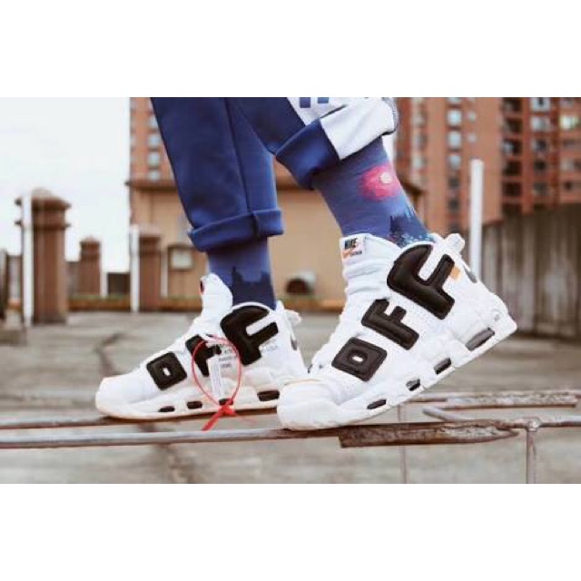 nike uptempo off white original