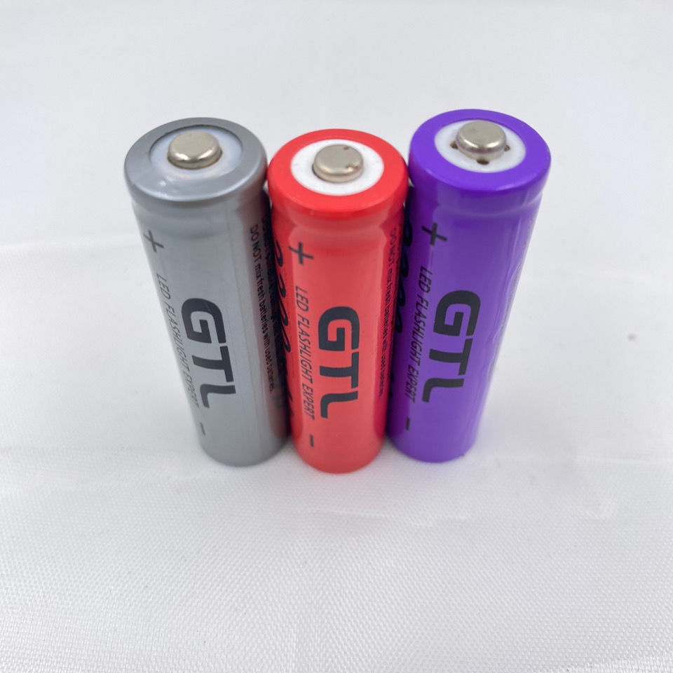 3.7V No. 5 battery, 14500 lithium battery, 2300 mAh rechargeable