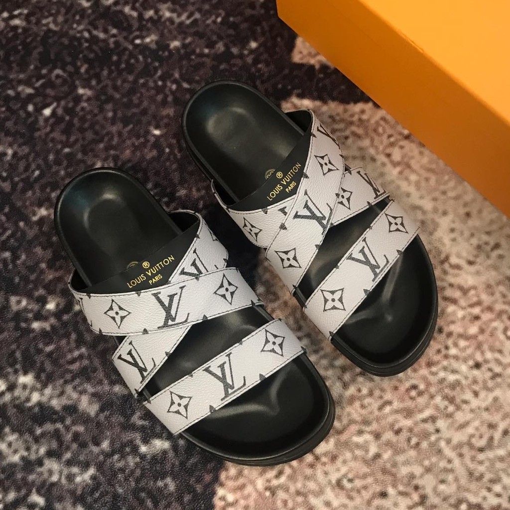 lv sandals mens