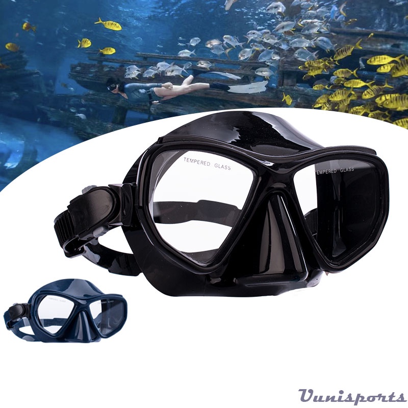 Low Volume Freediving Mask Tempered Glass Leakless Dive Goggles Or