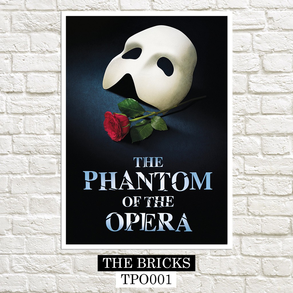 The Phantom Of The Opera Broadway Musical Posters | Shopee Philippines