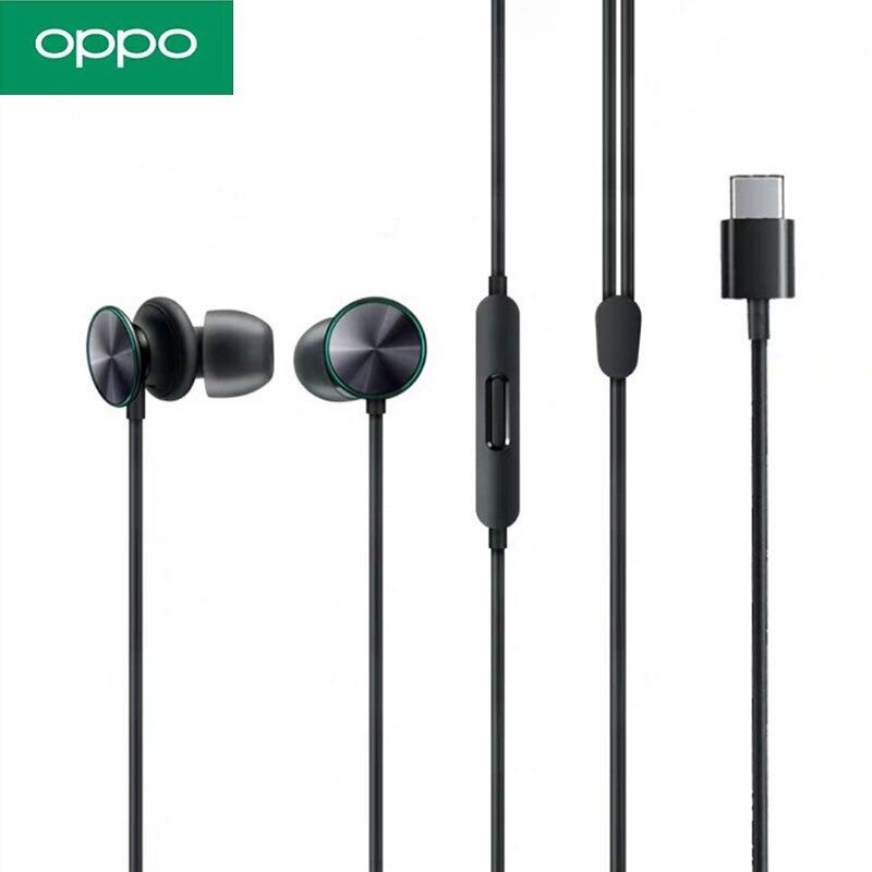 OPPO oFresh MH153 Type C Stereo Earphone WireControlled Wired music
