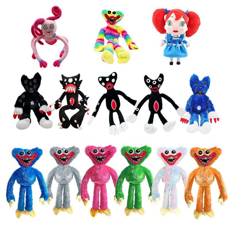 Poppy Playtime Plushie Doll Huggy Wuggy Killy Willy Monster Girl MOMMY ...