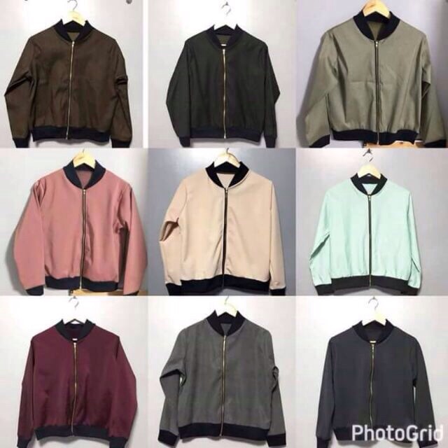 Bomber Jacket  Shopee  Philippines