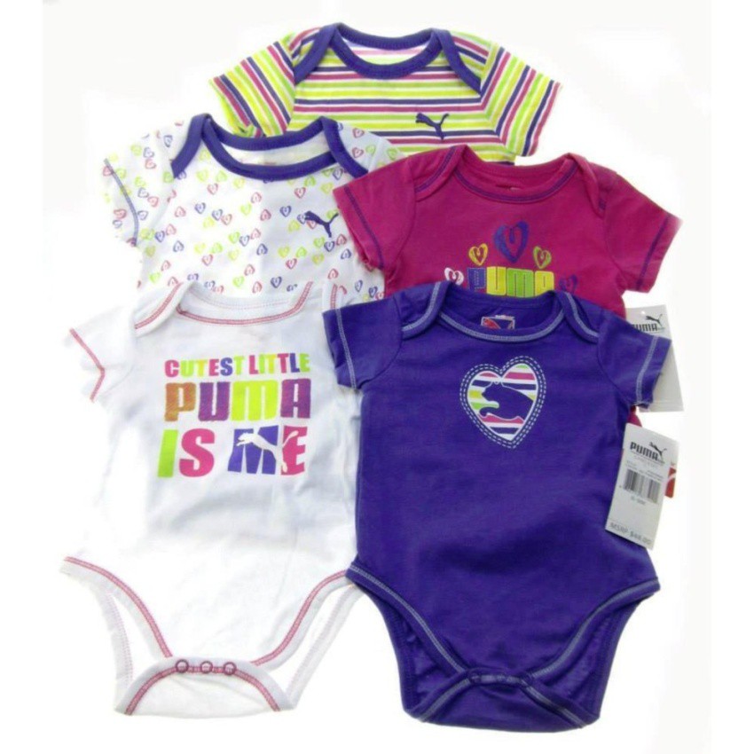 puma baby bodysuits