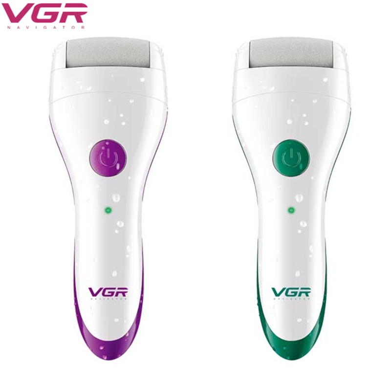 VGR 803 Electric Foot Grinder Personal Care IPX7 Waterproof USB