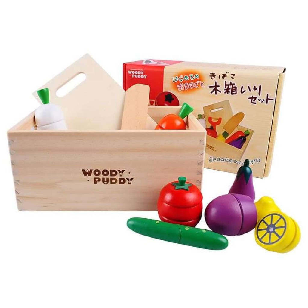 woody puddy vegetable set